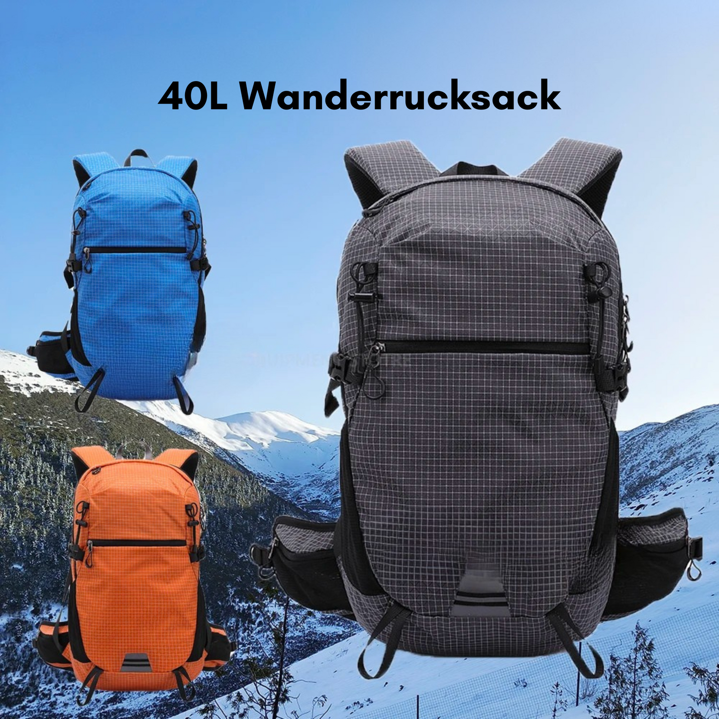 AeroTrail™ 40 – Ultraleichter Wanderrucksack 35–40 L für Outdoor & Alltag