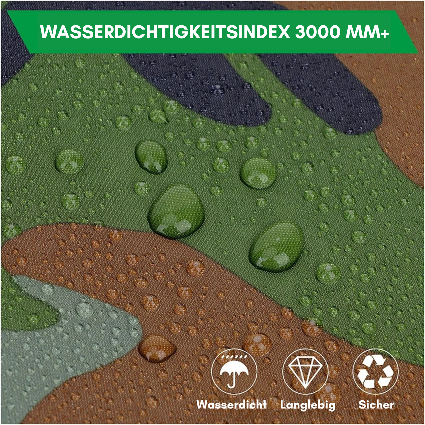 Stormcover Ultra – Wasserdichte Camping-Plane mit UV-Schutz, vielseitig & extra groß für Gruppen & Outdoor-Schutz