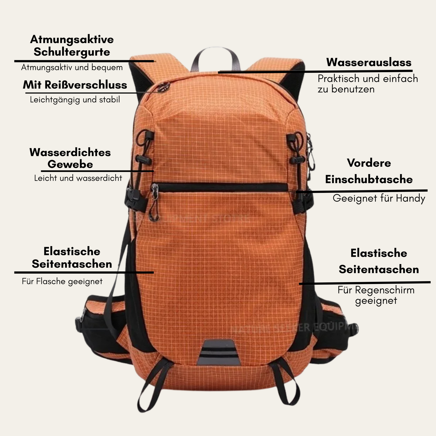 AeroTrail™ 40 – Ultraleichter Wanderrucksack 35–40 L für Outdoor & Alltag