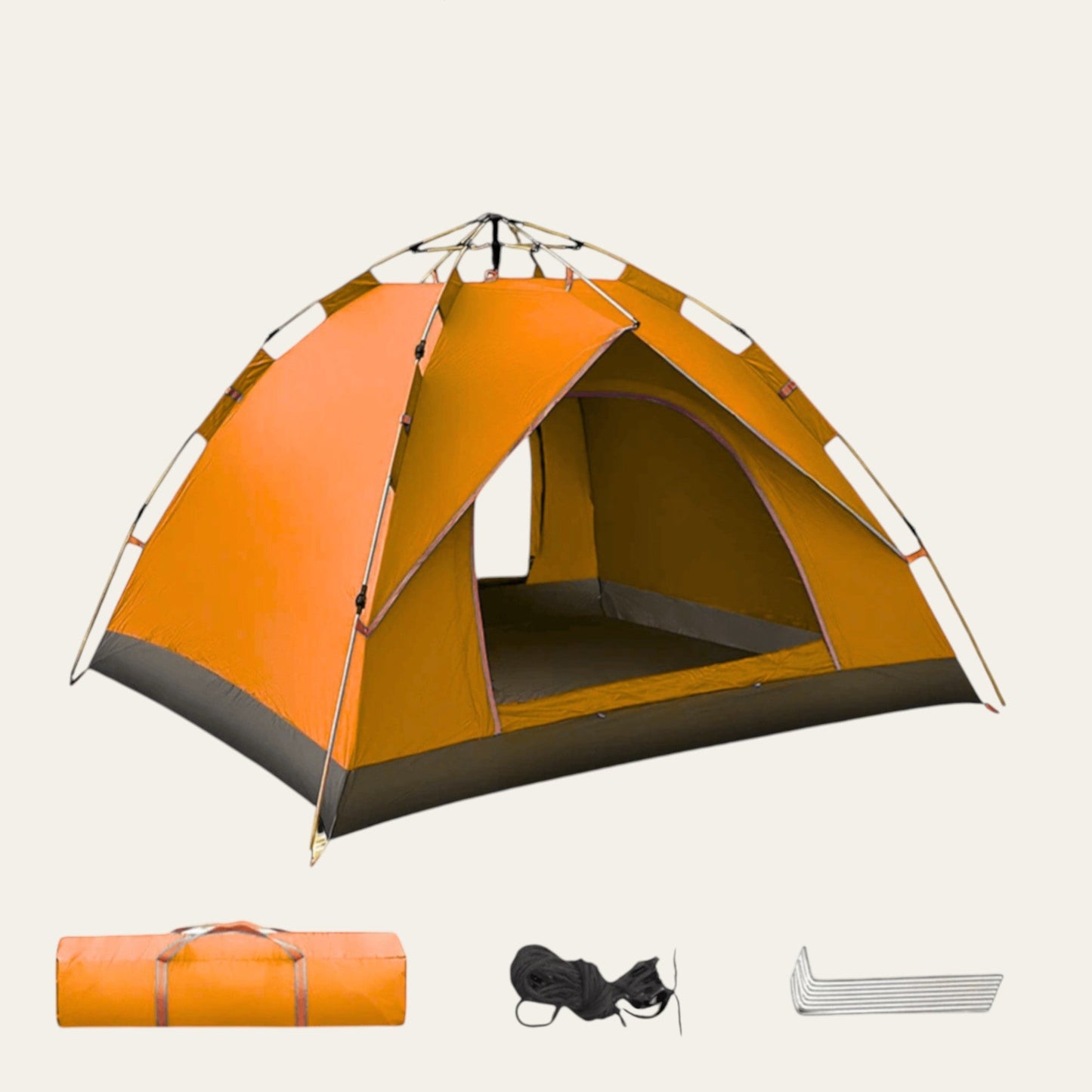 Sturmzelt Rapid – 2-Personen-Zelt mit Schnellaufbau, wetterfest & kompakt für Outdoor-Abenteuer