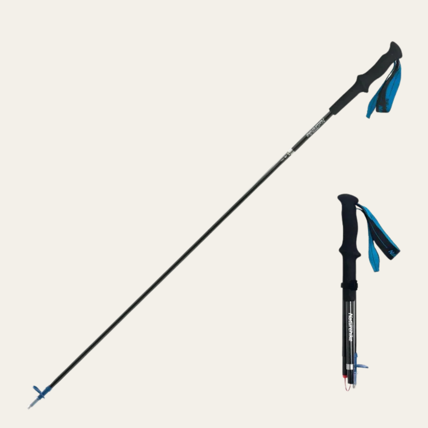 Extrek Carbon – Ultraleichter Carbon-Wanderstock von Naturehike, faltbar & höhenverstellbar