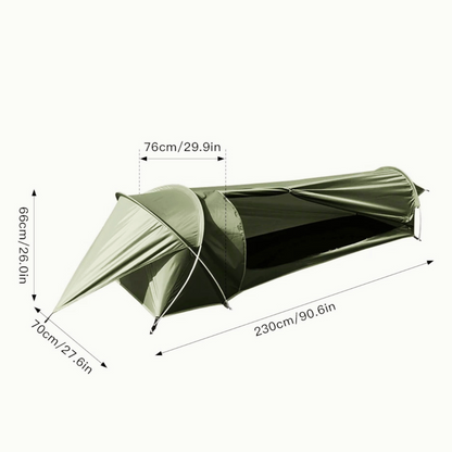 Ridgecamp Solo – Ultraleichtes 1‑Personen-Zelt mit Aluminiumgestänge