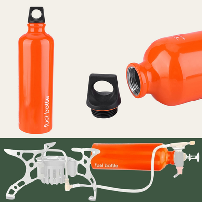 FuelMate 750 – Robuste Outdoor-Benzinflasche aus Aluminium (750 ml)