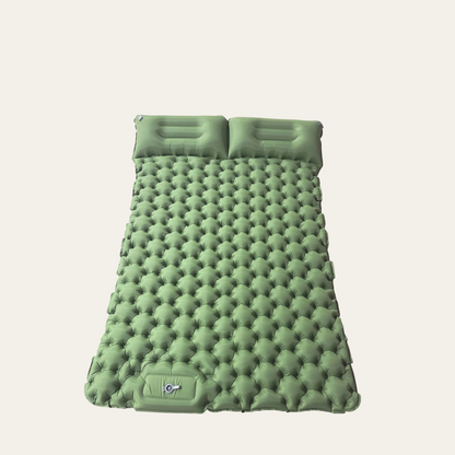 Duoplus Air – Aufblasbare Doppel-Campingmatratze mit Kissen