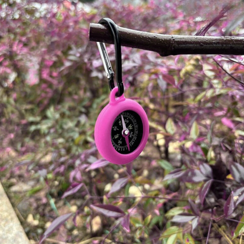 ClipCompass Duo – Outdoor-Kompass mit Silikonhaken oder als Pocket-Version