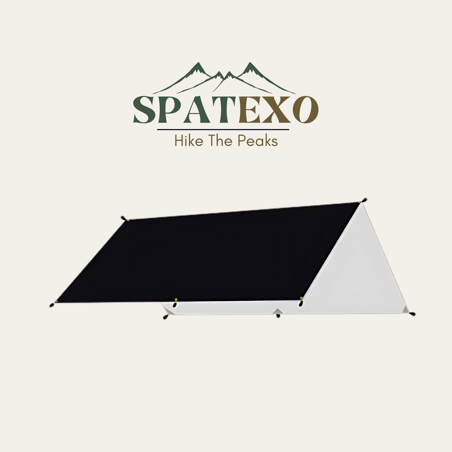 Skyshield Octa – Ultraleichte Camping-Plane mit UV- & Regenschutz, 9–12 m² Abdeckung für Outdoor & Zeltüberdachung