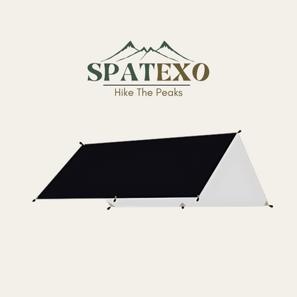 Skyshield Octa – Ultraleichte Camping-Plane mit UV- & Regenschutz, 9–12 m² Abdeckung für Outdoor & Zeltüberdachung