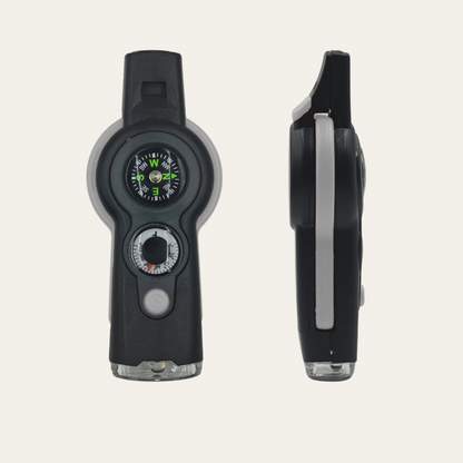 Survivor 7in1 Signalpfeife“ – Multifunktionales Outdoor-Gadget