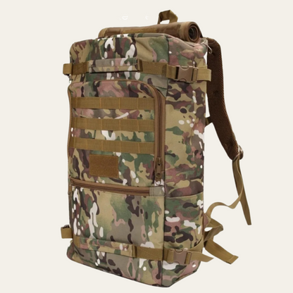 RangerPack X55 – Robuster Canvas-Taktikrucksack mit Schultergurt