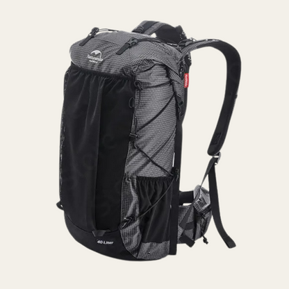 Rocktrail Pro – Ultraleichter Wanderrucksack (40–60L) aus reißfestem Nylon mit Regenschutz