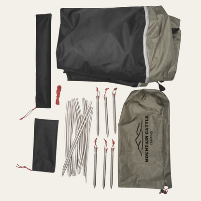 Ridgecamp Solo – Ultraleichtes 1‑Personen-Zelt mit Aluminiumgestänge