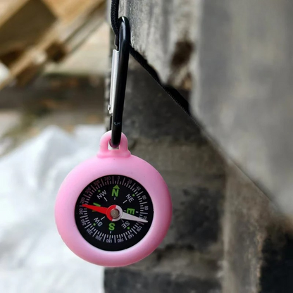 ClipCompass Duo – Outdoor-Kompass mit Silikonhaken oder als Pocket-Version