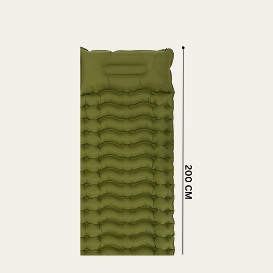 AirComfort Pro – Aufblasbare Campingmatte mit integriertem Kissen