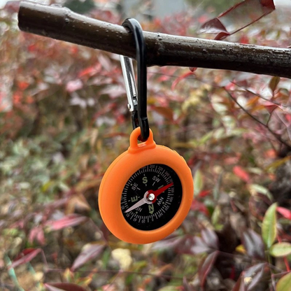 ClipCompass Duo – Outdoor-Kompass mit Silikonhaken oder als Pocket-Version