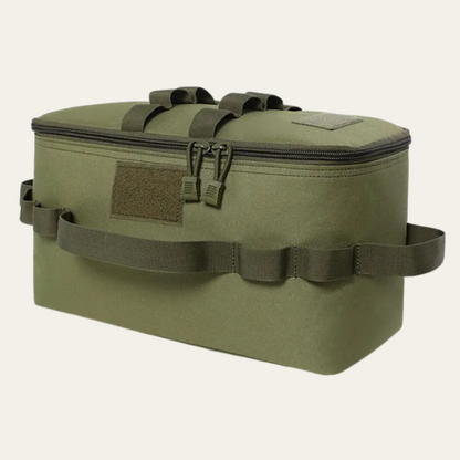 CampBox – Faltbare Outdoor-Aufbewahrungstasche mit Extra-Stauraum (34 × 17 × 19 cm)