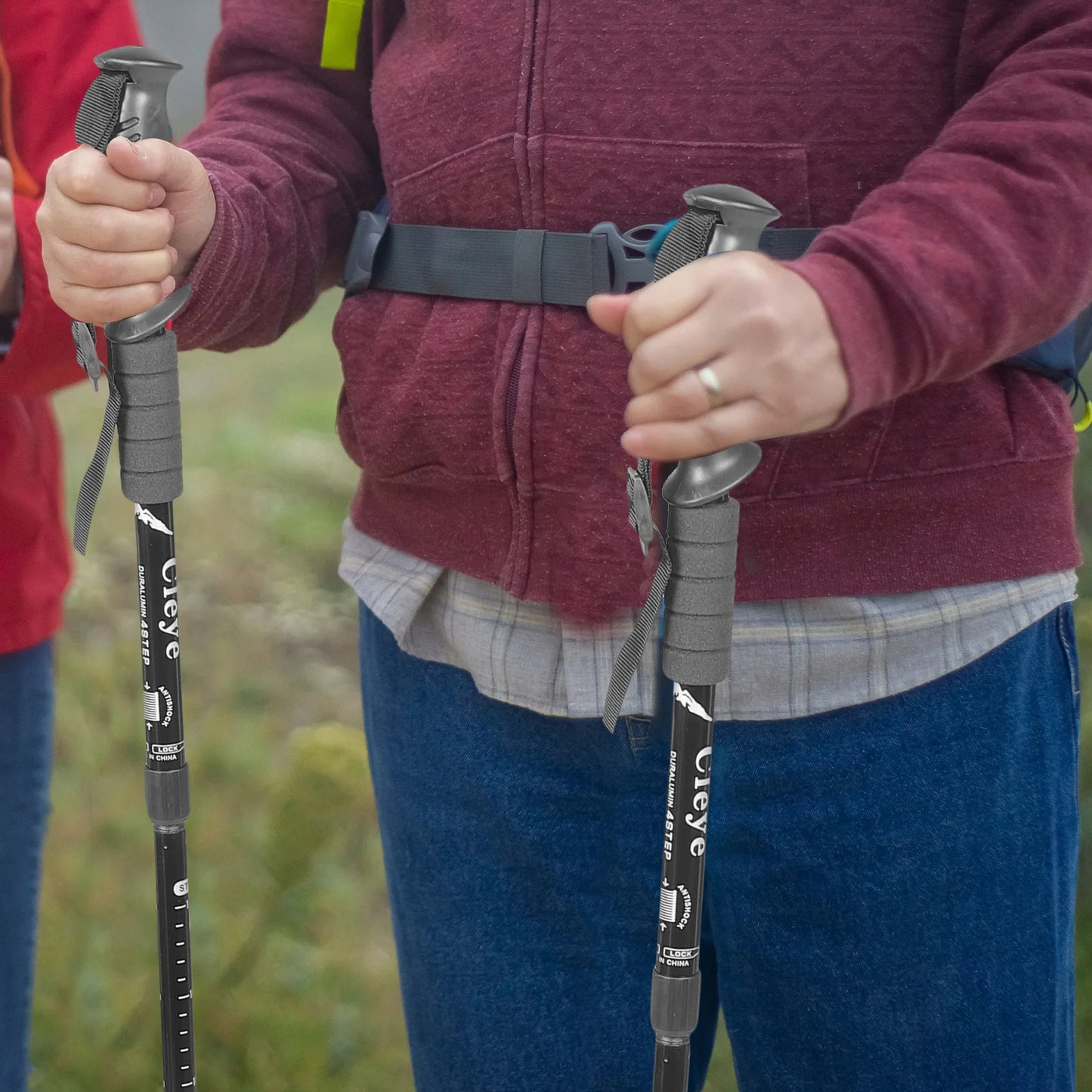 Trekpole One – Teleskop-Wanderstock aus Aluminium, faltbar & rutschfest für Outdoor & Alltag