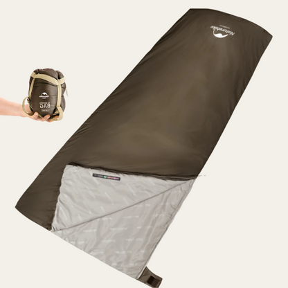 Nebelrolle Lite – Ultraleichter Schlafsack für milde Nächte, kompakt & atmungsaktiv
