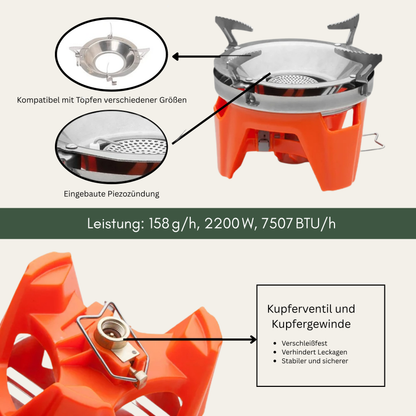 Fire Maple X2 Outdoor Gas Stove Burner Tourist Portable Cooking System With Heat Exchanger Pot FMS-X2 Camping Hiking Gas Cooker