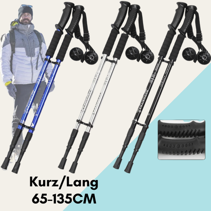Trekmate Aero – Verstellbare Trekkingstöcke aus Aluminium, ultraleicht & ergonomisch für jedes Gelände