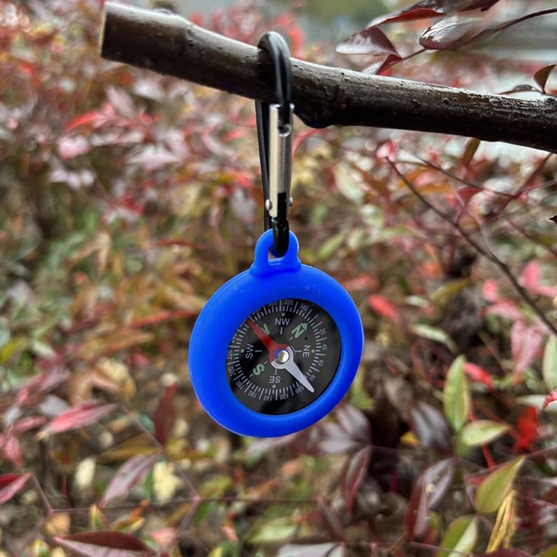 ClipCompass Duo – Outdoor-Kompass mit Silikonhaken oder als Pocket-Version