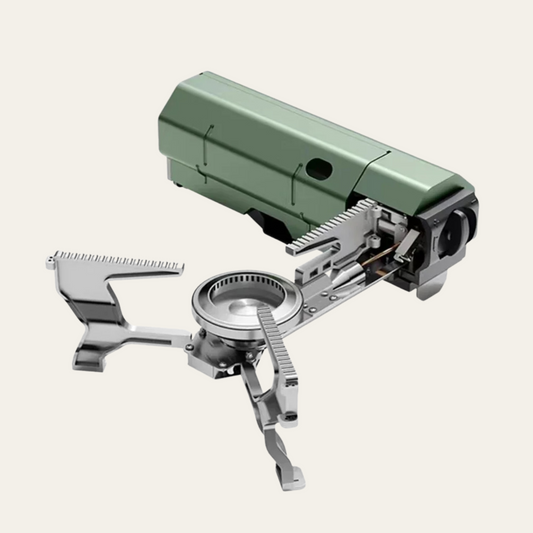 FireNest Fold – Faltbarer Gaskocher mit Zündsicherung & 2600W Leistung