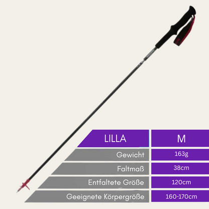 Extrek Carbon – Ultraleichter Carbon-Wanderstock von Naturehike, faltbar & höhenverstellbar