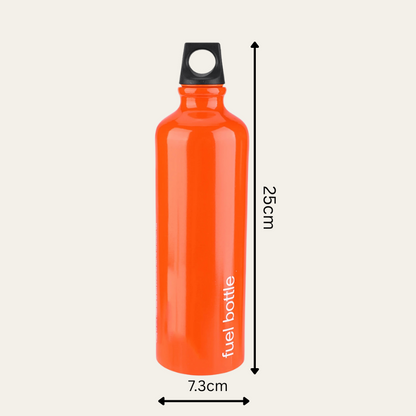 FuelMate 750 – Robuste Outdoor-Benzinflasche aus Aluminium (750 ml)