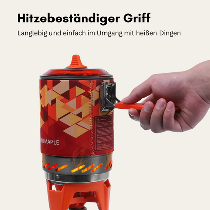 Fire Maple X2 Outdoor Gas Stove Burner Tourist Portable Cooking System With Heat Exchanger Pot FMS-X2 Camping Hiking Gas Cooker