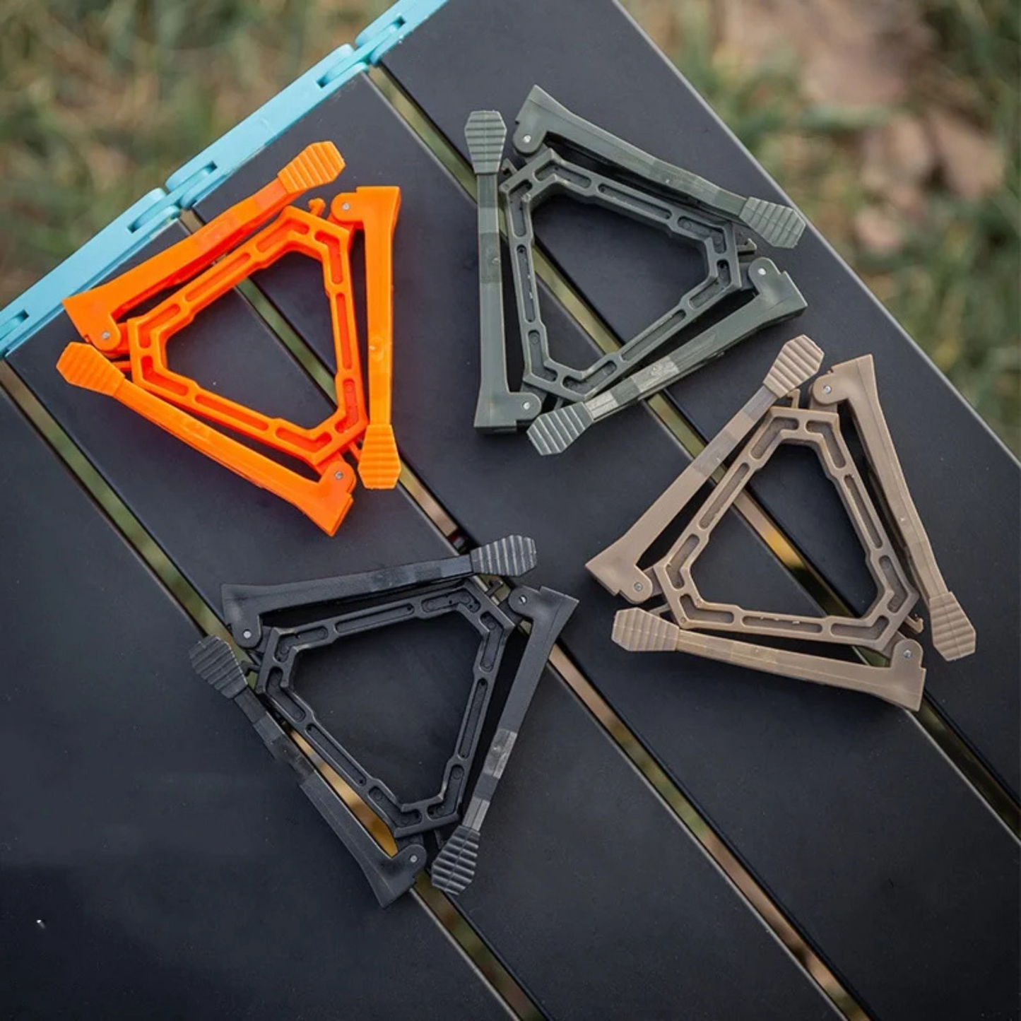 StabiStand Tripo – Faltbarer Gasflaschen-Ständer mit Anti-Rutsch-Design