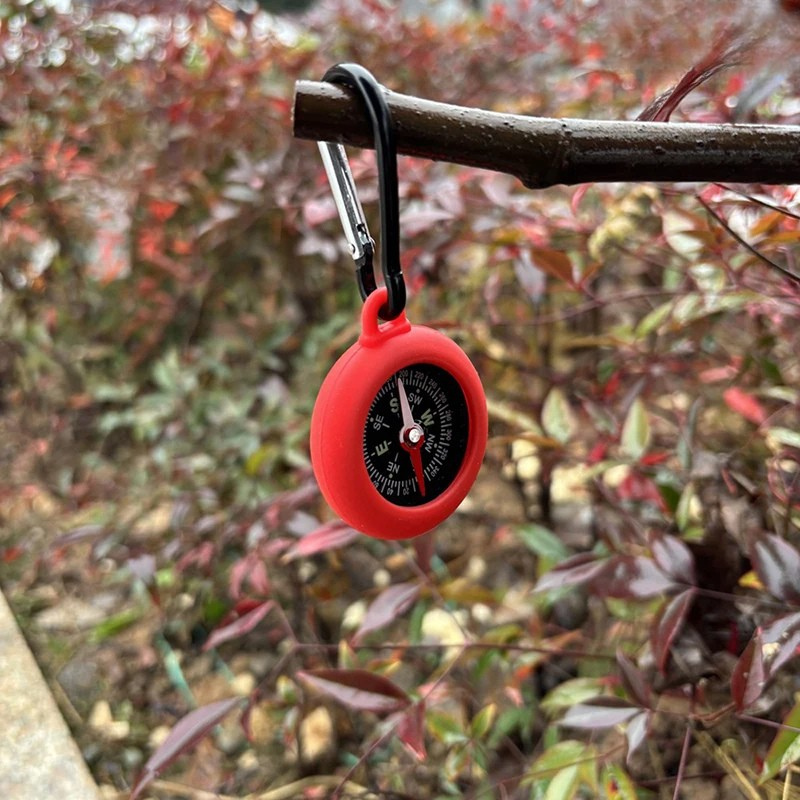 ClipCompass Duo – Outdoor-Kompass mit Silikonhaken oder als Pocket-Version