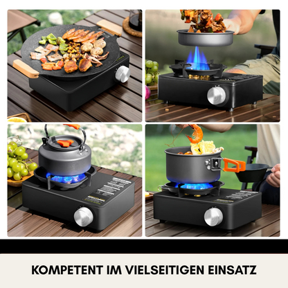HeatRanger 5800 – Windresistenter Outdoor-Gaskocher mit Überdruckschutz (5,8 kW)