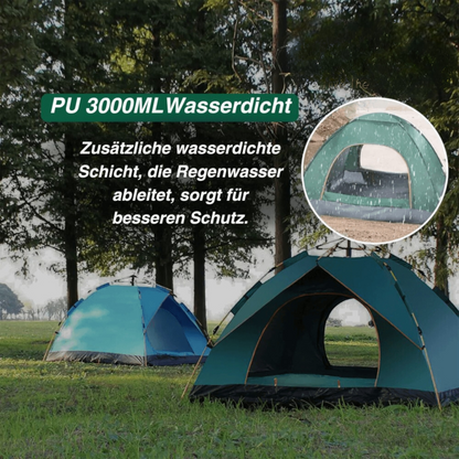 Sturmzelt Rapid – 2-Personen-Zelt mit Schnellaufbau, wetterfest & kompakt für Outdoor-Abenteuer