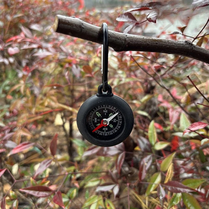 ClipCompass Duo – Outdoor-Kompass mit Silikonhaken oder als Pocket-Version