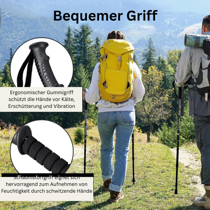 Trekmate Aero – Verstellbare Trekkingstöcke aus Aluminium, ultraleicht & ergonomisch für jedes Gelände