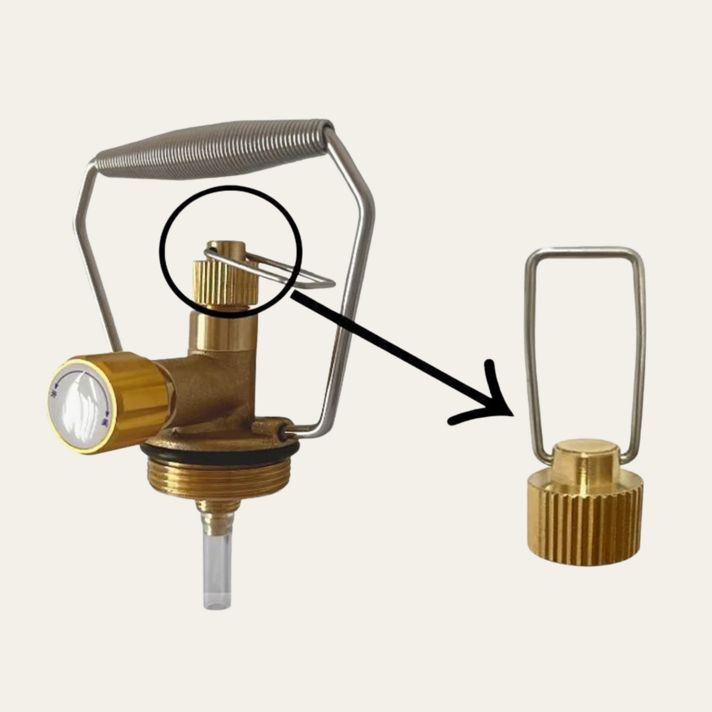 SteelFuel Pro – Wiederbefüllbare Camping-Gasflasche aus Edelstahl (1,35–4,0 L)
