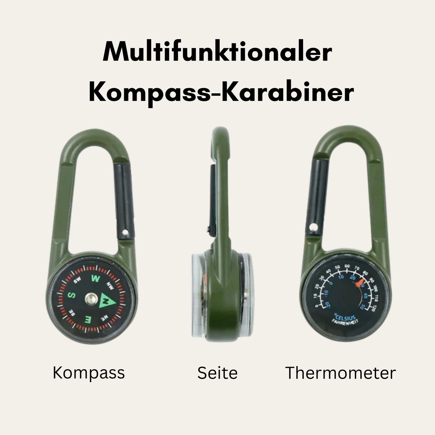 ClipCompass DuoPro – Mini-Kompass