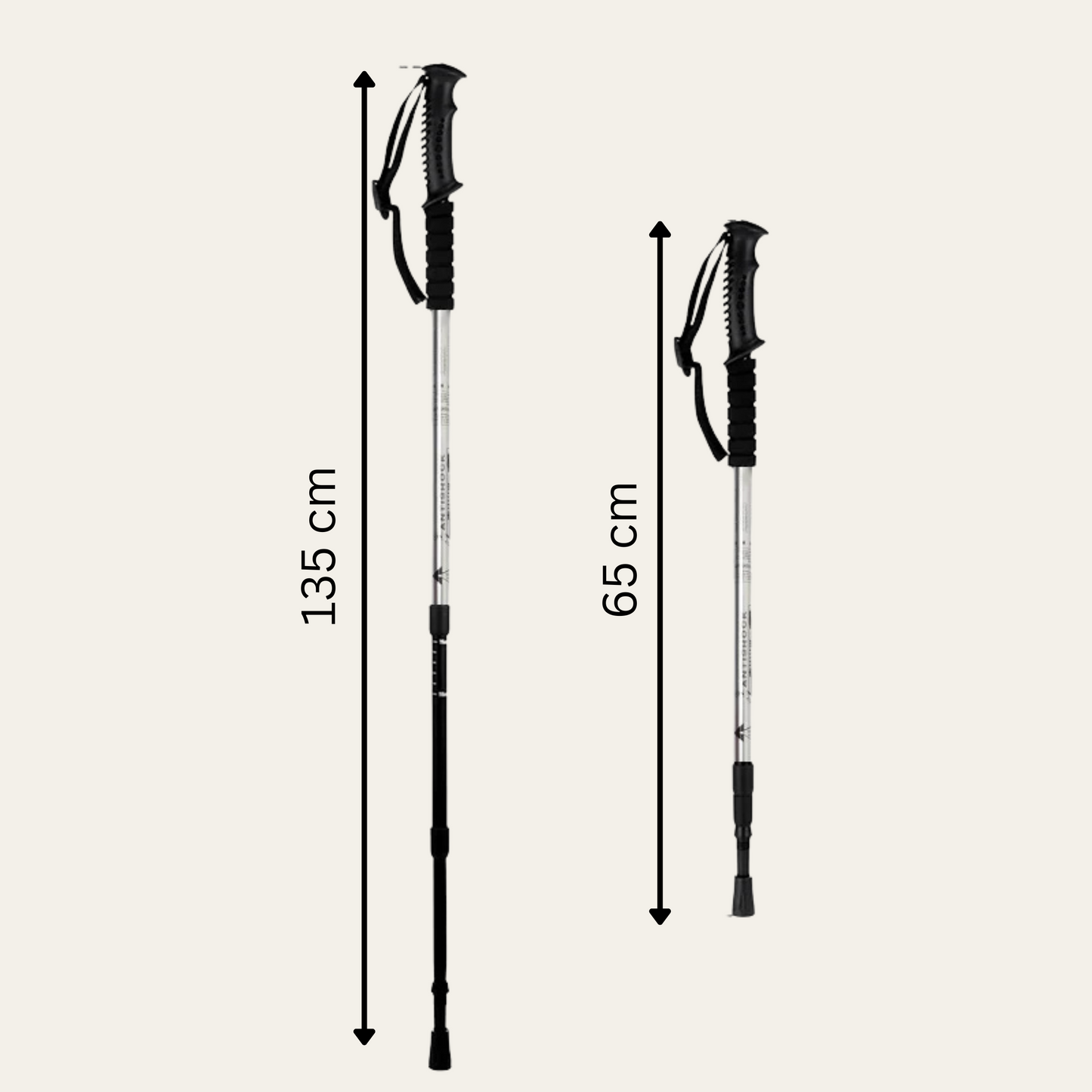 Trekmate Aero – Verstellbare Trekkingstöcke aus Aluminium, ultraleicht & ergonomisch für jedes Gelände