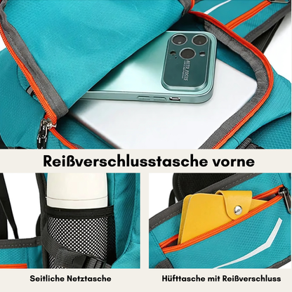 Peakflow 18 – Wasserdichter Outdoor-Rucksack mit Reflektorstreifen