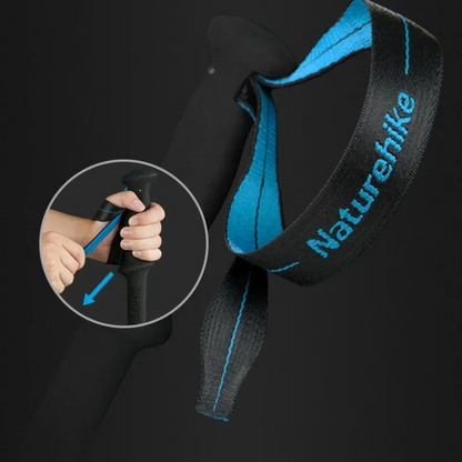 Extrek Carbon – Ultraleichter Carbon-Wanderstock von Naturehike, faltbar & höhenverstellbar