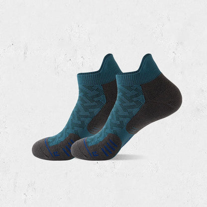 Kompressionssocken – Geometrisches Design, Performance-Boost garantiert