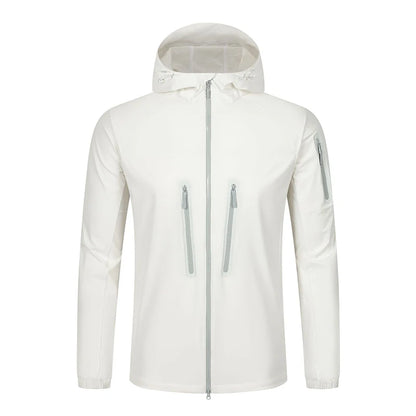 Unisex Wanderjacke – Ultraleicht, Wasserdicht & Sonnenschutz für jedes Abenteuer