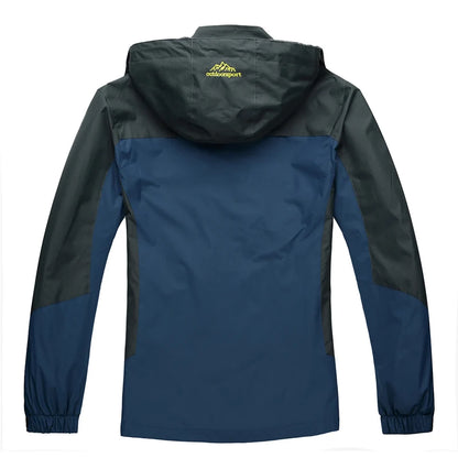Herren Outdoor Windbreaker – Wasserdichte Trekkingjacke für Herbst & Abenteuer