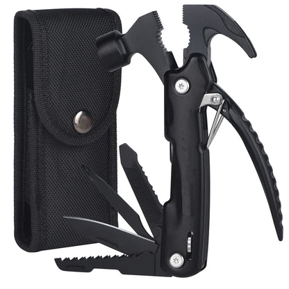 Multitool Hammer 12-in-1 – Dein Outdoor-Helfer für jede Lage!