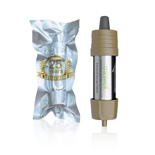 Miniwell Outdoor Wasserfilter – 1000 Gallonen Sofort-Reinigung