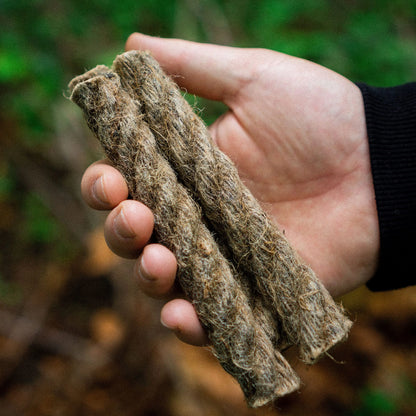 TinderRope – Natürlicher Feuerstarter für jedes Abenteuer
