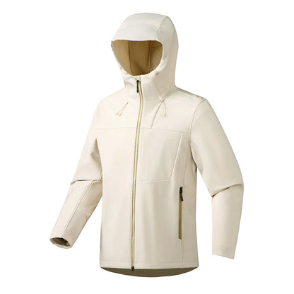 Wanderjacke mit Fleece-Innenfutter – Wasserdicht & Bequem