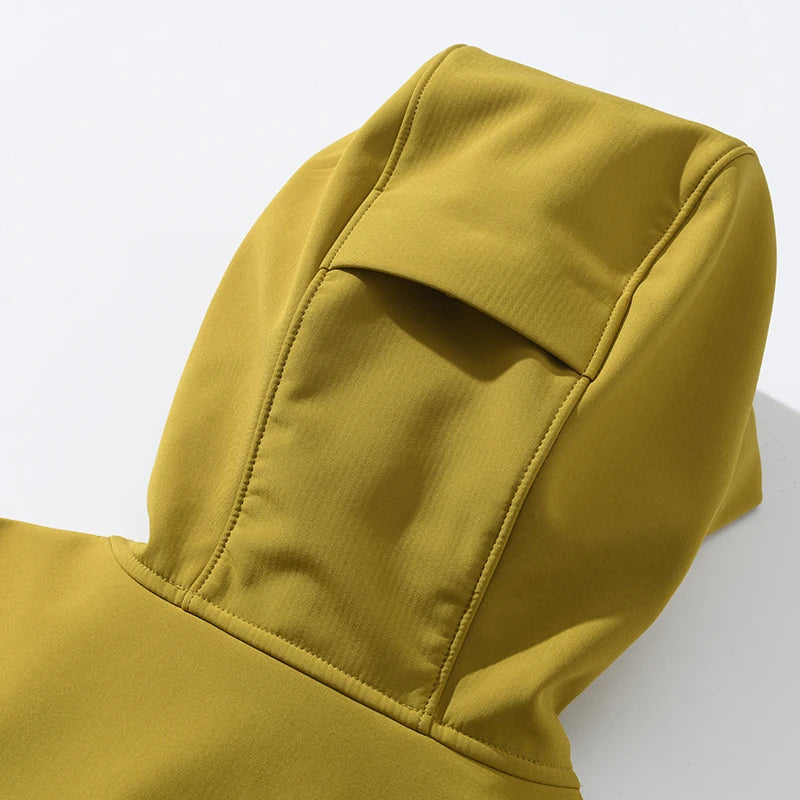 Wanderjacke mit Fleece-Innenfutter – Wasserdicht & Bequem