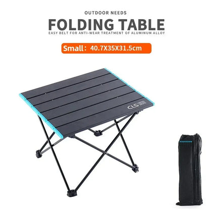 🏕️ Faltbarer Campingtisch mit Geheimtasche – Ultraleicht & Robust