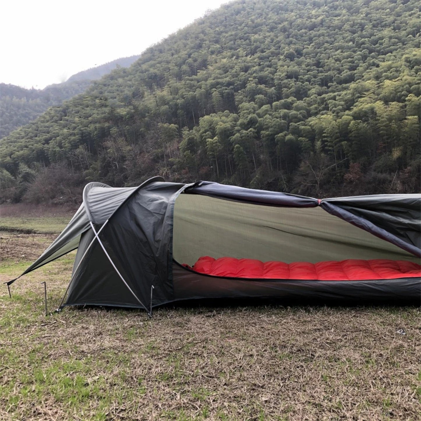 Ridgecamp Solo – Ultraleichtes 1‑Personen-Zelt mit Aluminiumgestänge
