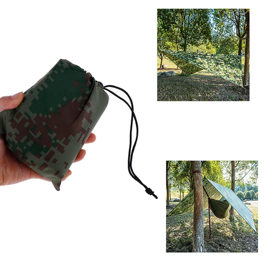 Drybase Mini – 2-in-1 Zeltplane & Picknickdecke, wetterfest & kompakt für jede Jahreszeit